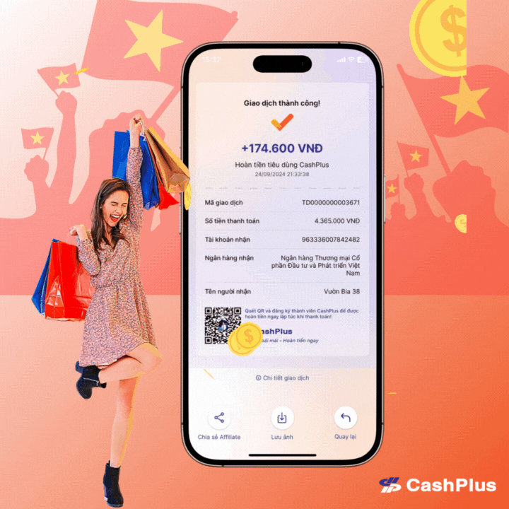 Hướng dẫn sử dụng ứng dụng hoàn tiền CashPlus